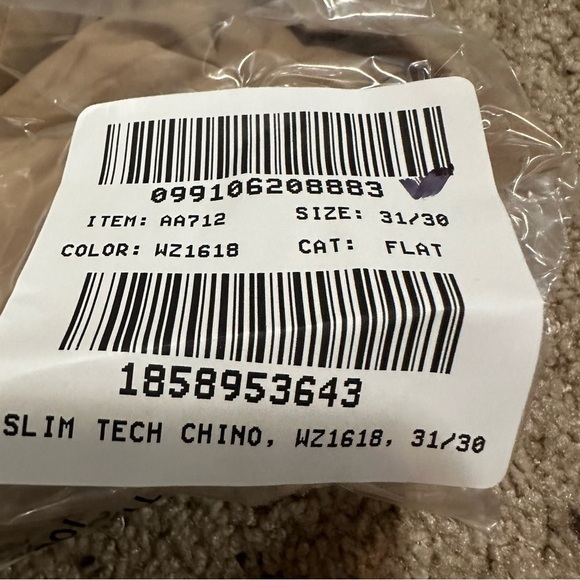 J crew dark khaki Slim-fit tech pant - Picture 4 of 4